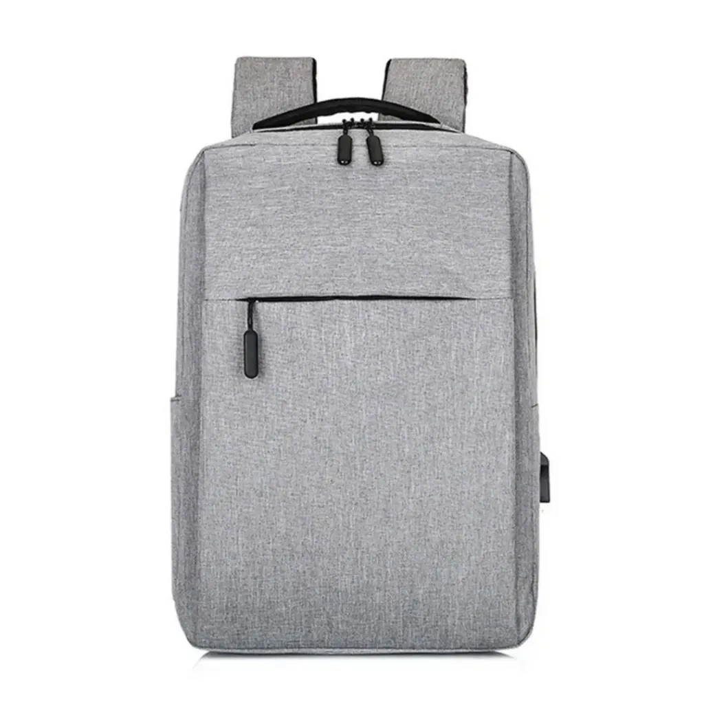 [002134] Bolso para Laptop Multiples Compartimientos - Color Gris