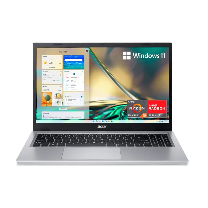 Acer Aspire 3 15.6" Tactil FHD Ryzen 5 7520U 16GB RAM 1TB AMD Radeon Graphics - NUEVO OPEN BOX