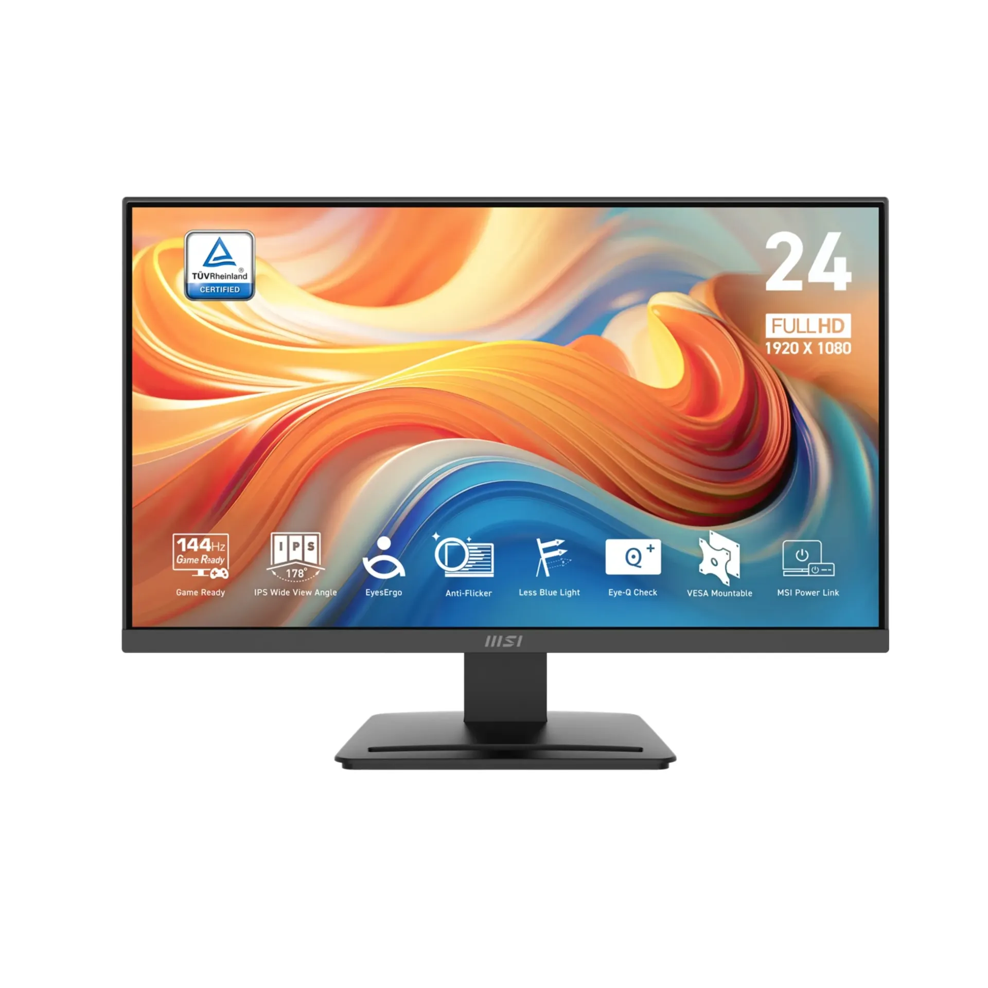 MSI PRO MP243L E14 24" IPS Full HD 144Hz 1ms w/EYESERGO GAMING