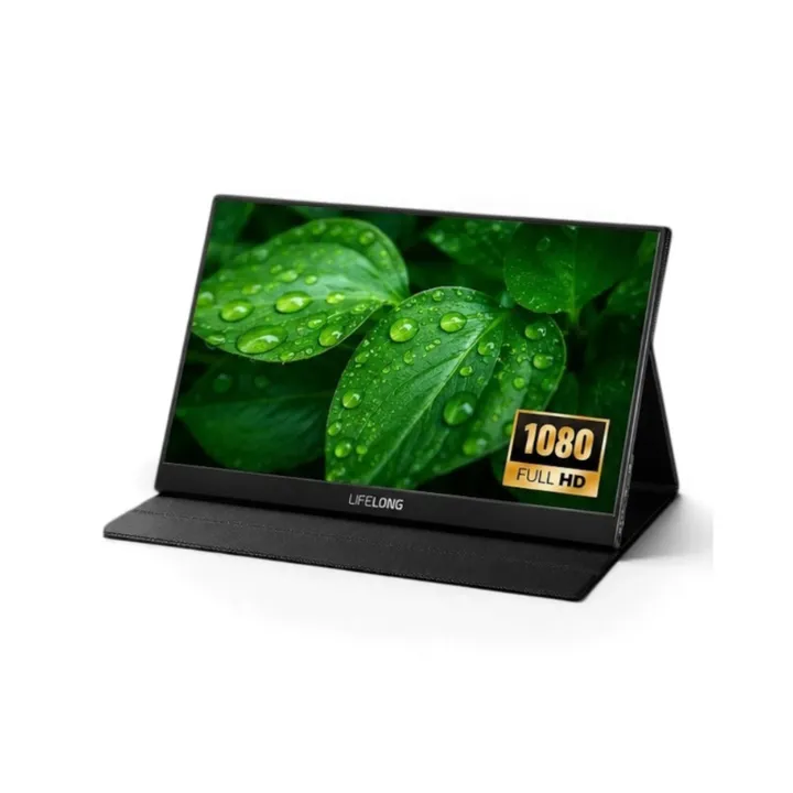 Monitor Portátil Lifelong G70-T de 15.6" Full HD 1080P - Panel IPS, Bocinas Integradas, 60Hz, HDMI